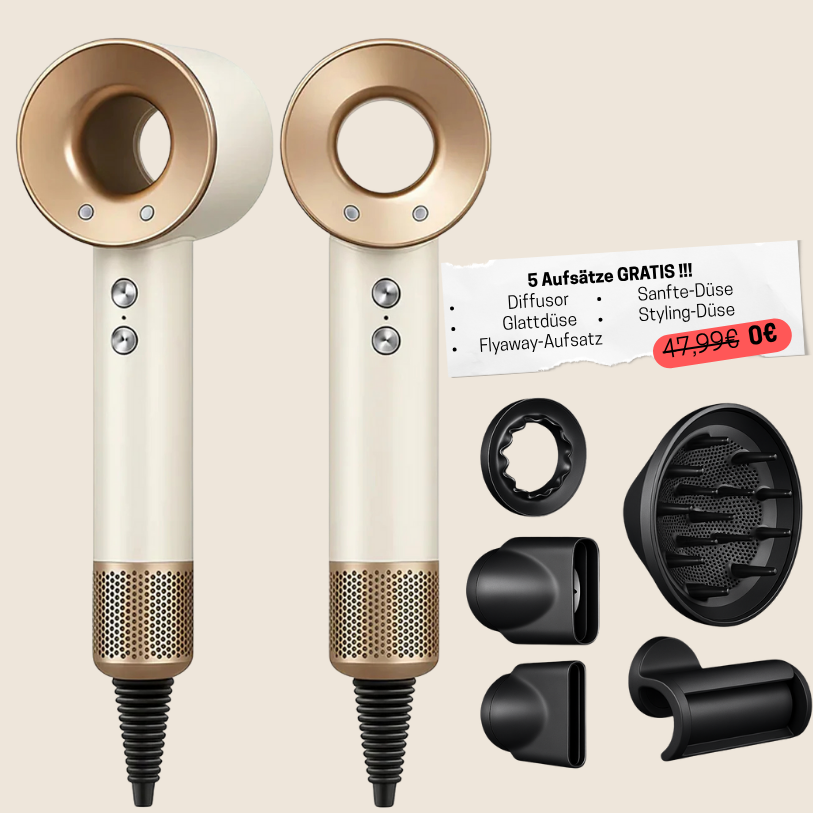 ECHOORIA™ 5-in-1 "AuraDry" Hair Dryer