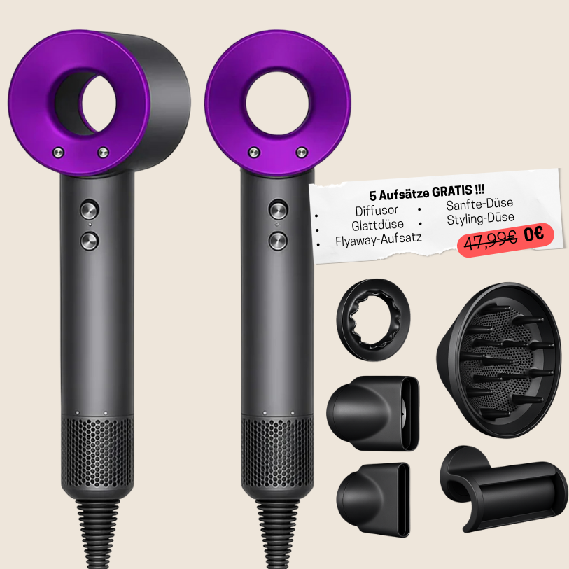 ECHOORIA™ 5-in-1 "AuraDry" Hair Dryer