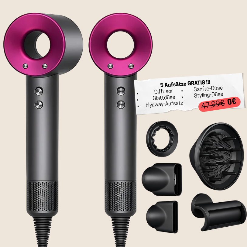 ECHOORIA™ 5-in-1 "AuraDry" Hair Dryer