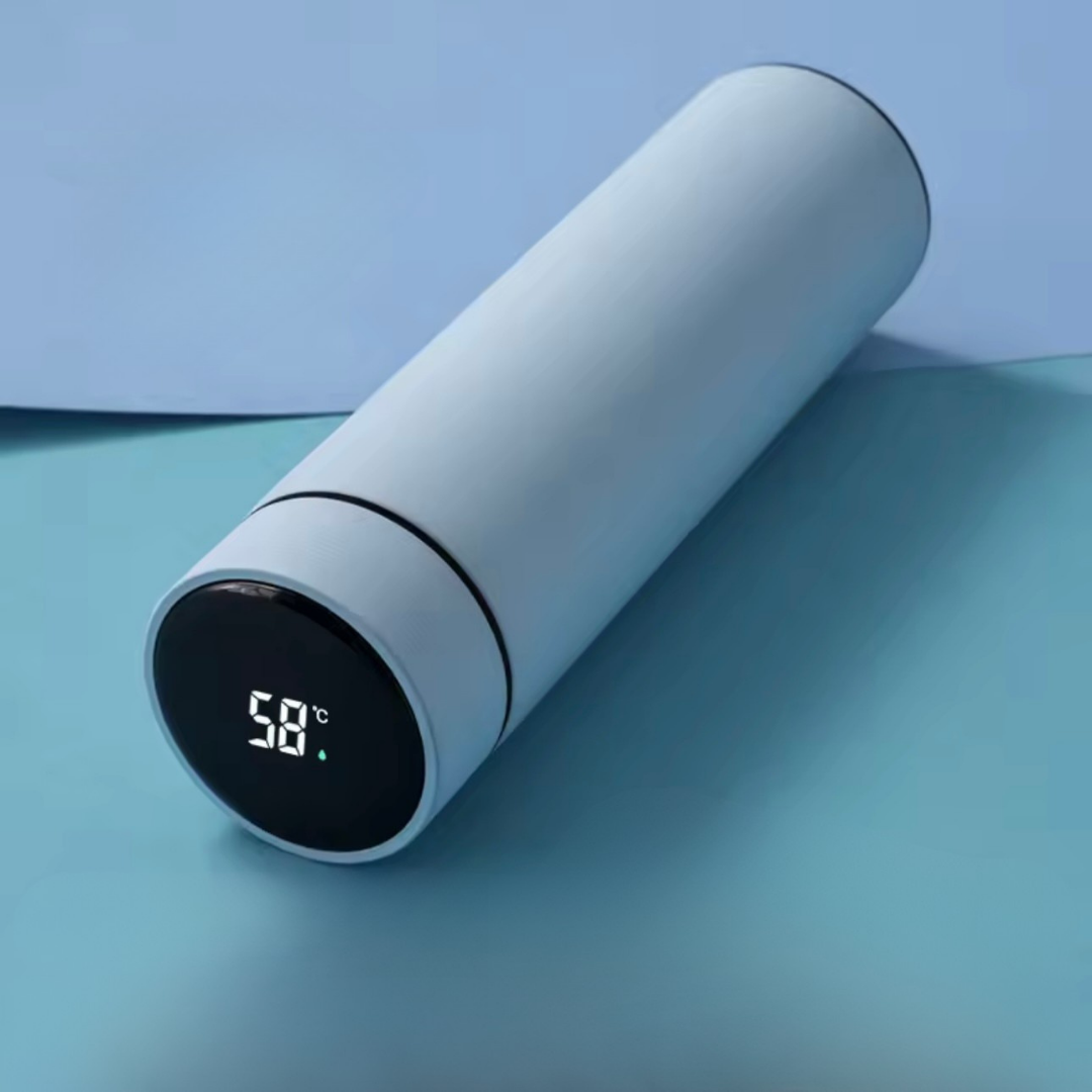 Smart Thermos Bottle with Temperature Display