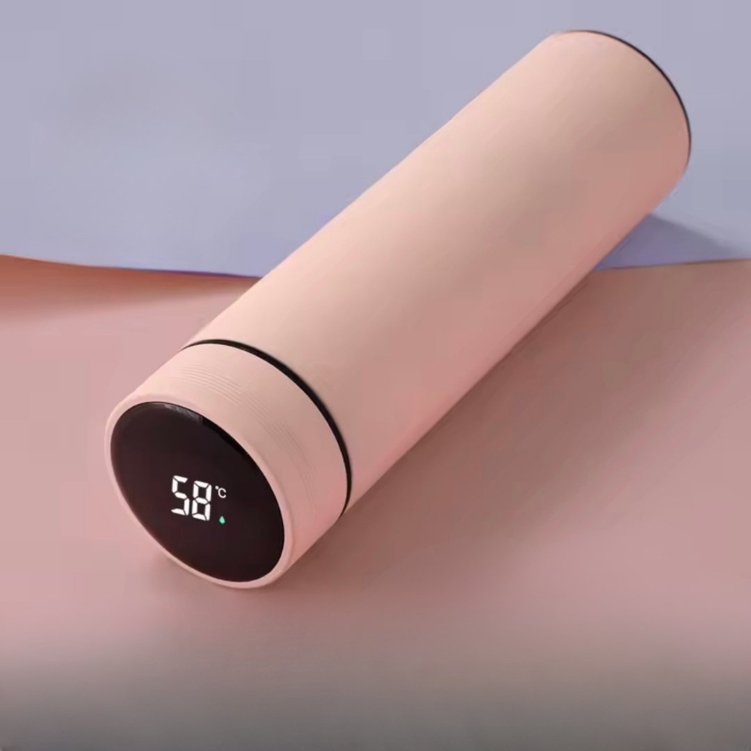Smart Thermos Bottle with Temperature Display