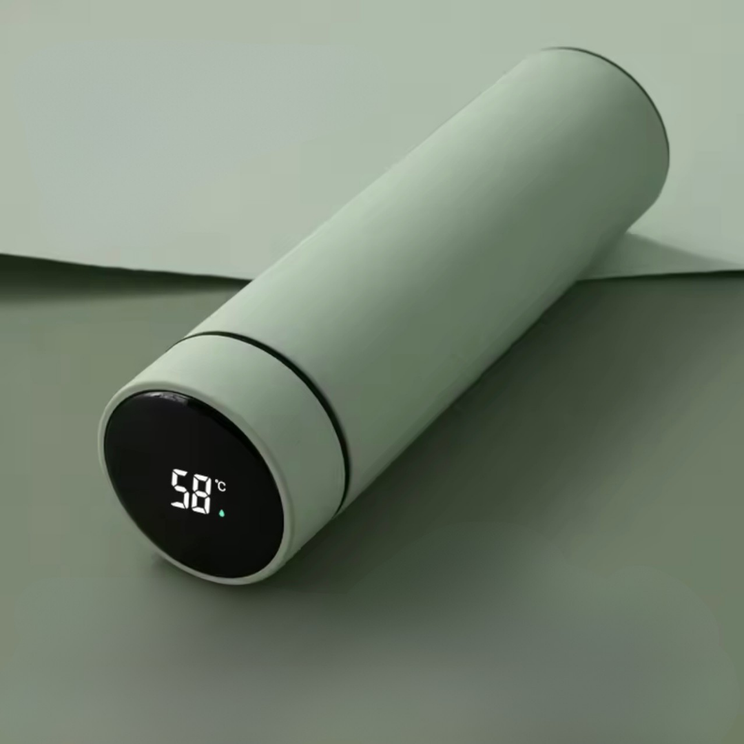 Smart Thermos Bottle with Temperature Display