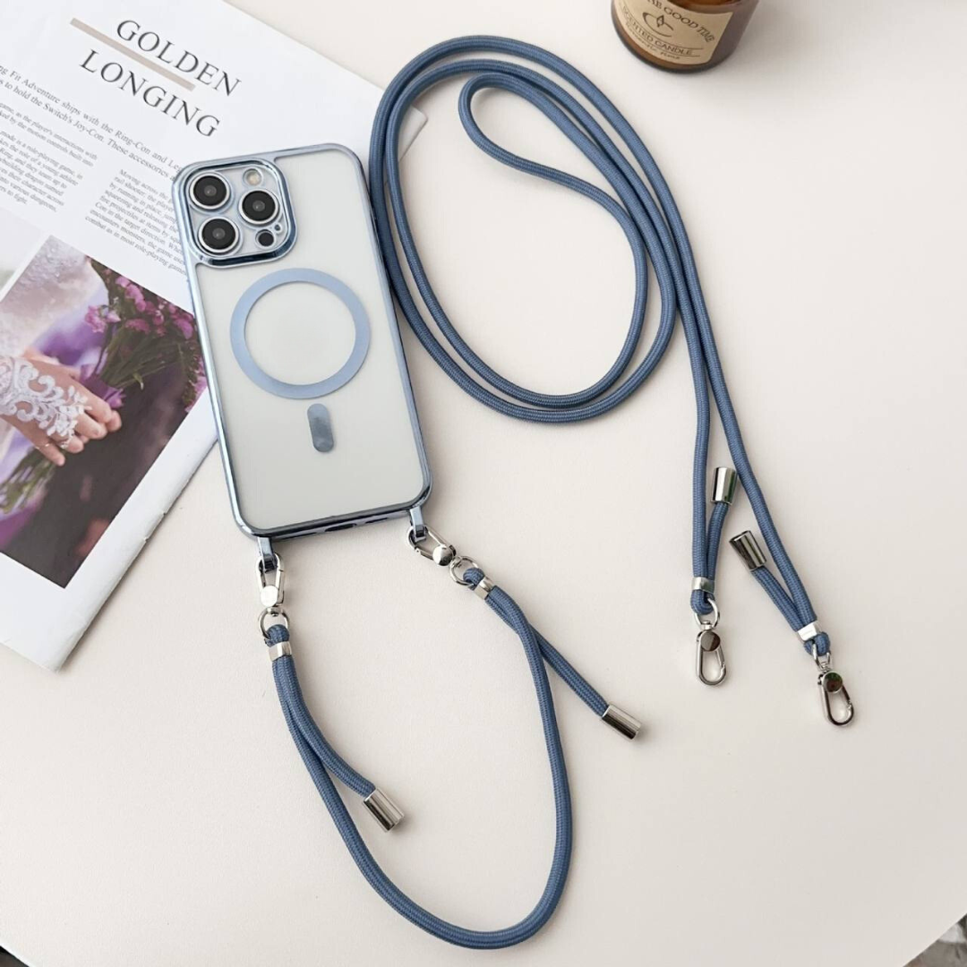 iPhone MagSafe Shoulder Strap Case | "Saint"