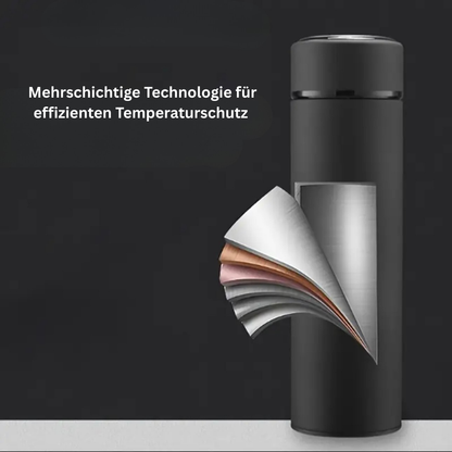 Smart Thermos Bottle with Temperature Display