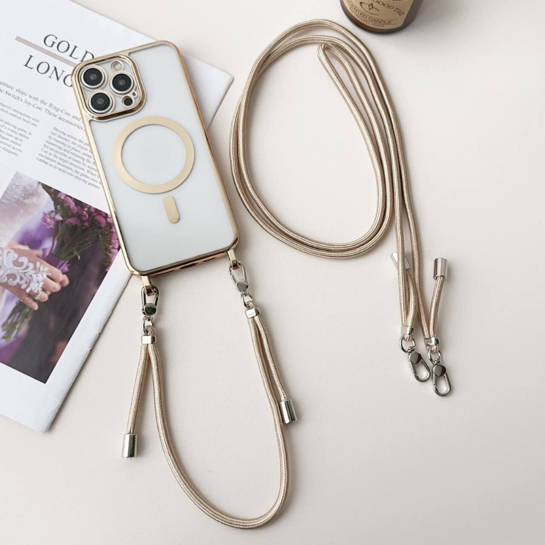 iPhone MagSafe Shoulder Strap Case | "Saint"
