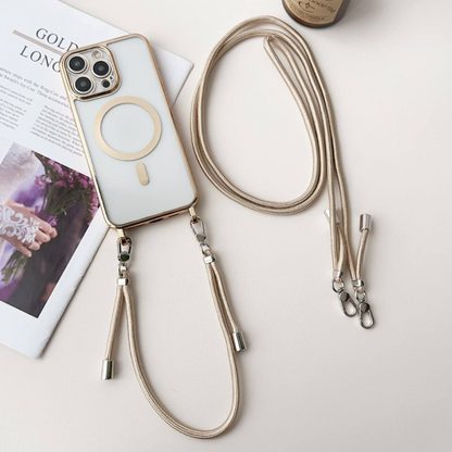 iPhone MagSafe Shoulder Strap Case | "Saint"