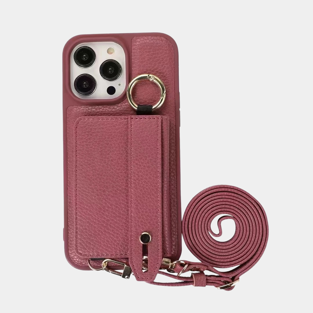 iPhone Wristlet Case | "Valentino"