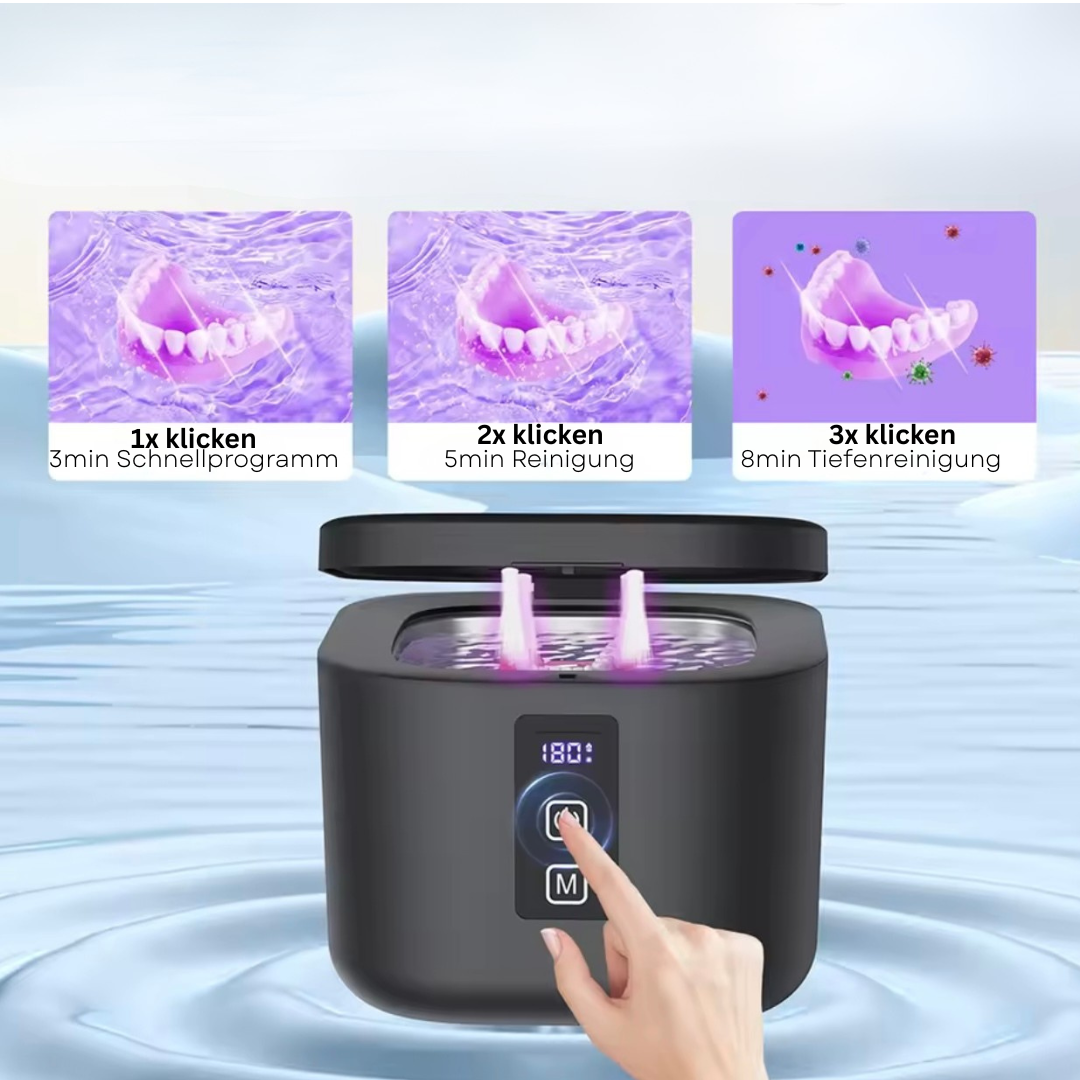 3-in-1 Ultrasonic Cleaner (Aligners | Retainers | Jewelry)