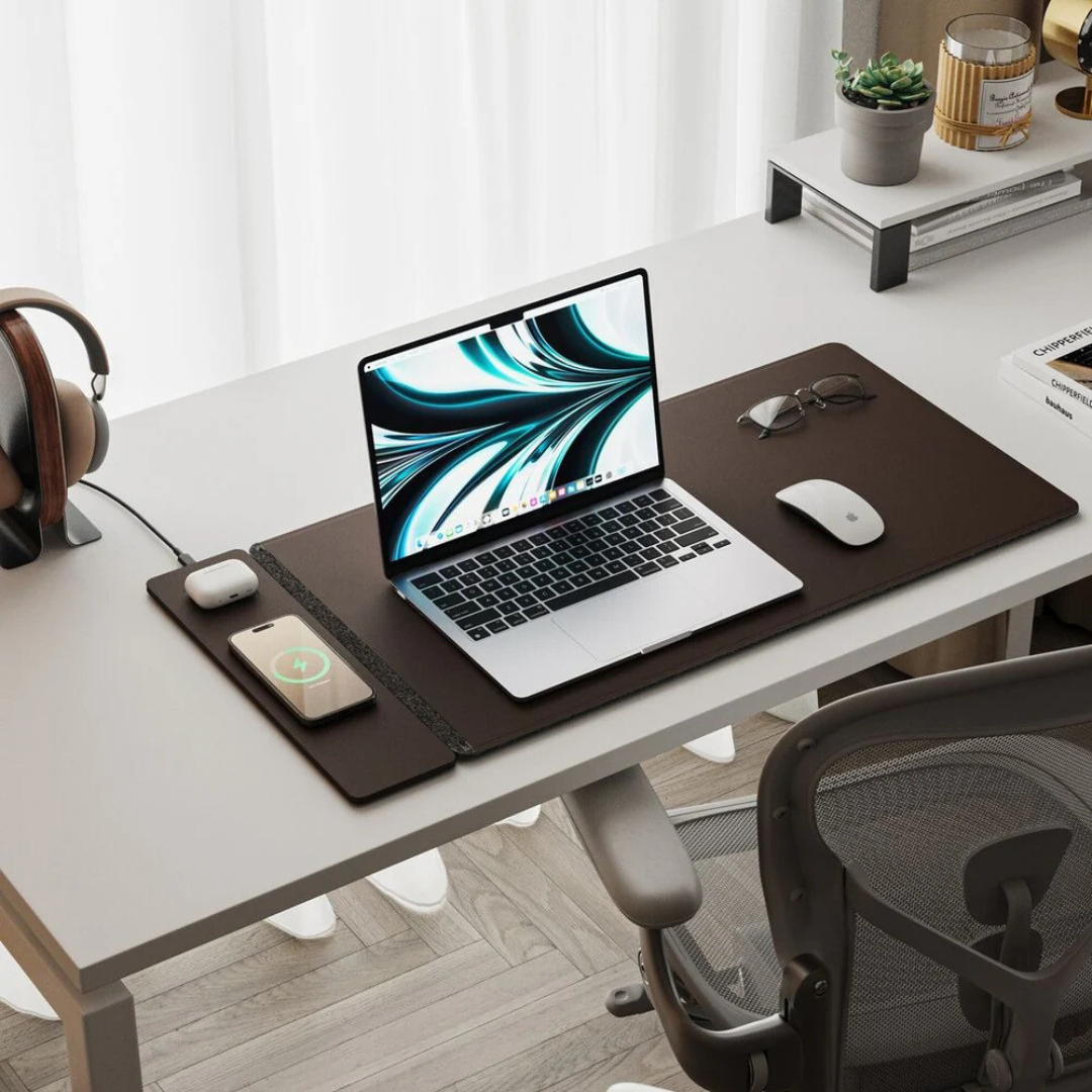 "EchoCharge" Desk Mat