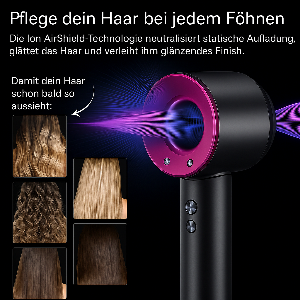 ECHOORIA™ 5-in-1 "AuraDry" Hair Dryer
