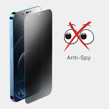 iPhone Tempered Glass Screen Protector with Privacy Filter