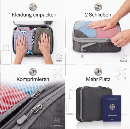 ECHOORIA PackPro | Suitcase Organizer with Compression