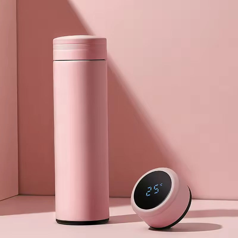 Smart Thermos Bottle with Temperature Display