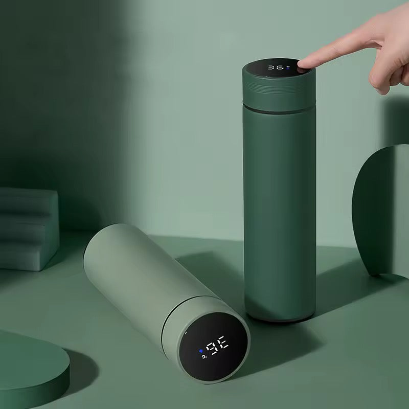 Smart Thermos Bottle with Temperature Display