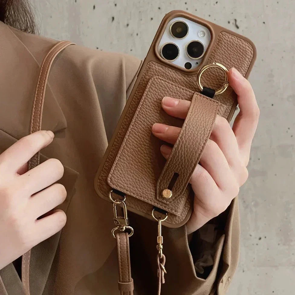 iPhone Wristlet Case | "Valentino"