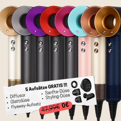 ECHOORIA™ 5-in-1 "AuraDry" Hair Dryer