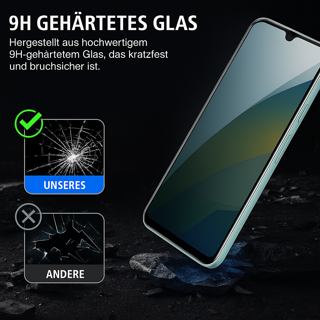 Samsung Tempered Glass with Privacy Filter