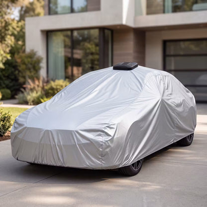Solarbetriebene, vollautomatische Smart-Autoabdeckung