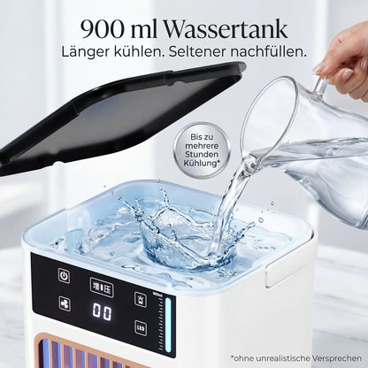 ECHOORIA CoolMist Pro™ – Cooling Humidifier & Table Fan