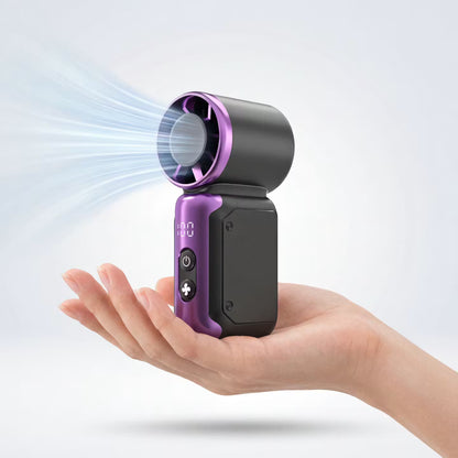 ECHOORIA FrostFlow™ – Handheld Fan with Ice Cooling