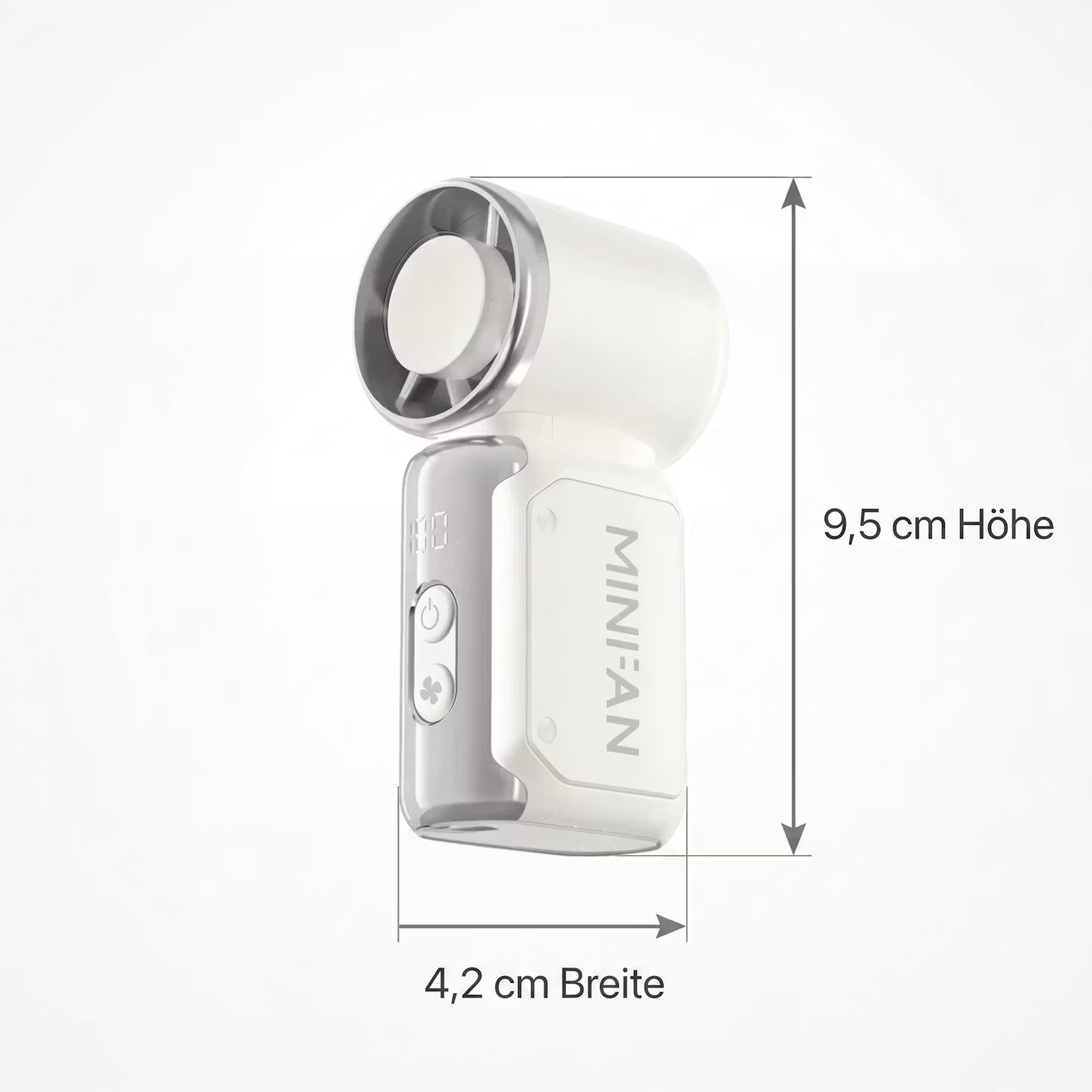 ECHOORIA FrostFlow™ – Handheld Fan with Ice Cooling