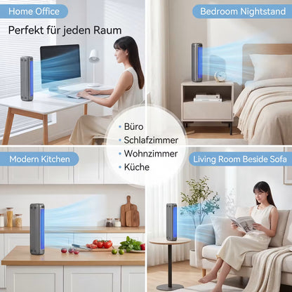 ECHOORIA AirFlow Pro™ – Cordless Wall Fan