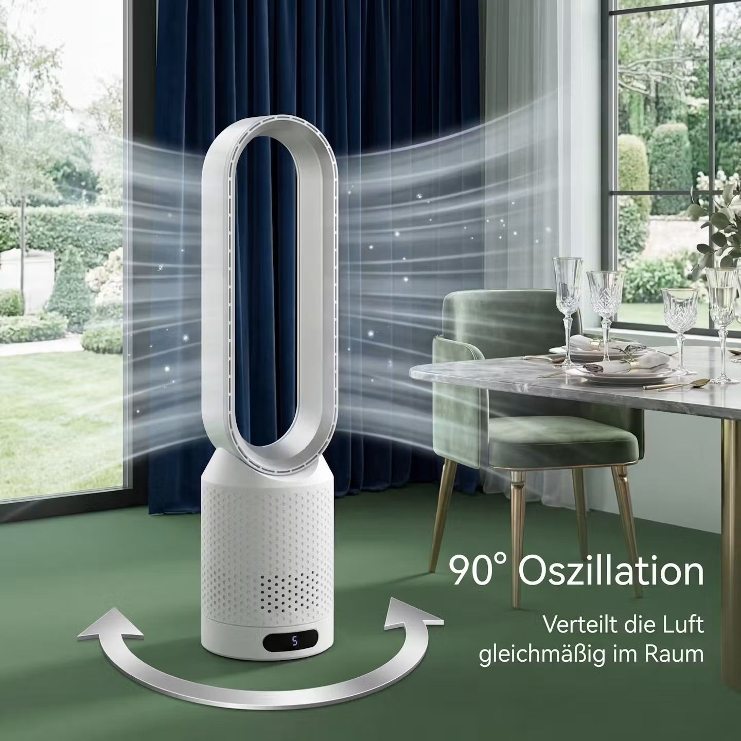 ECHOORIA ClimateFlow Elite™ 2-in-1 Heating & Cooling Tower