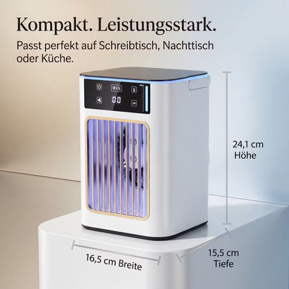 ECHOORIA CoolMist Pro™ – Cooling Humidifier & Table Fan