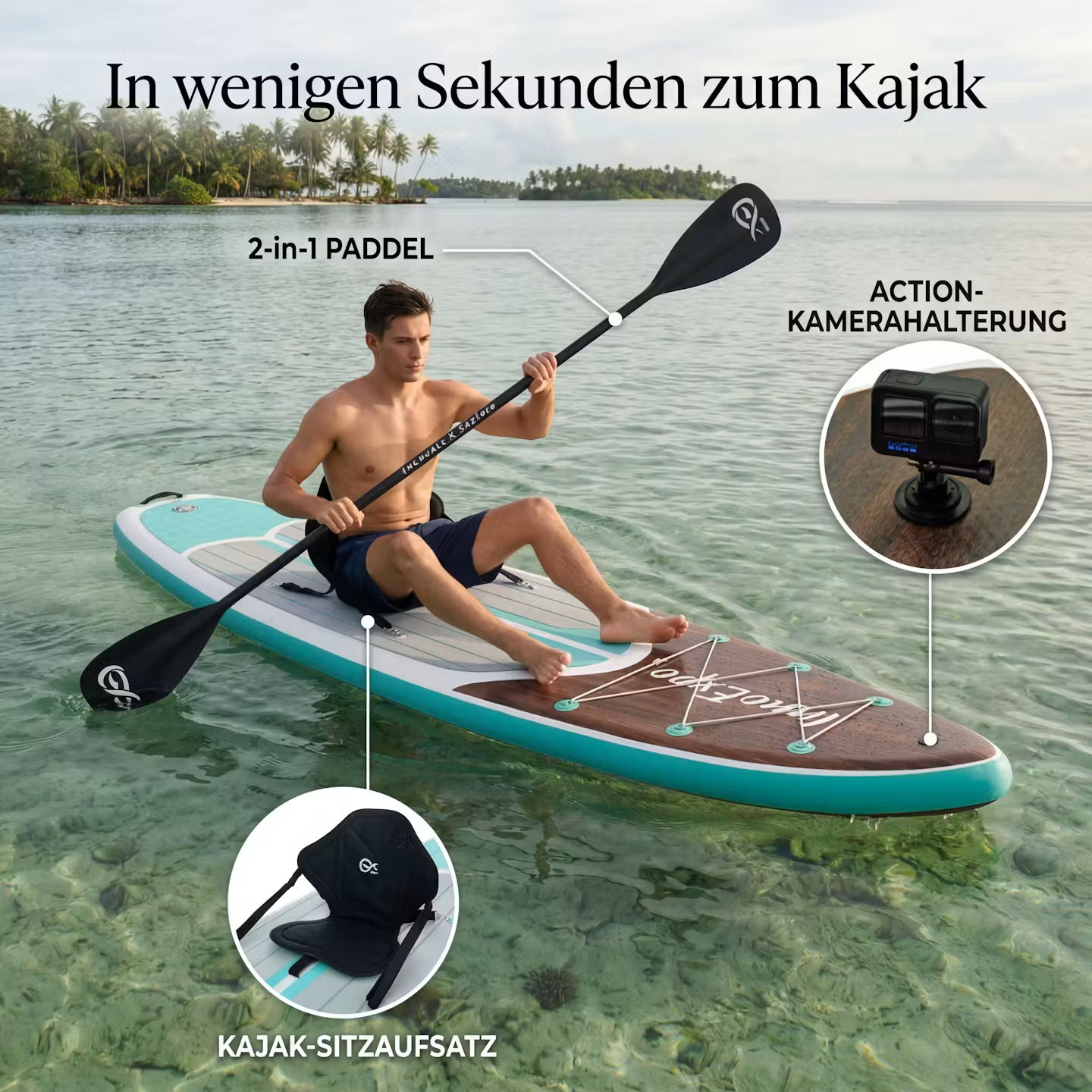 WaveRide™ – Premium SUP Complete Set