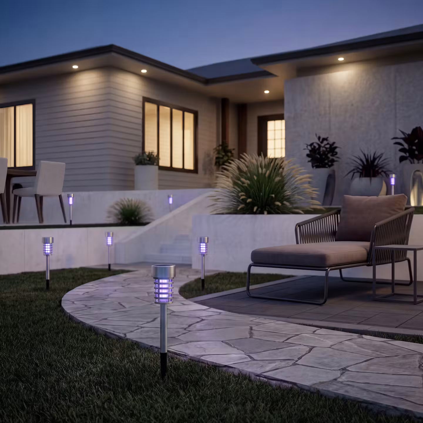 Solar-Powered Mosquito Trap for the Garden & Patio