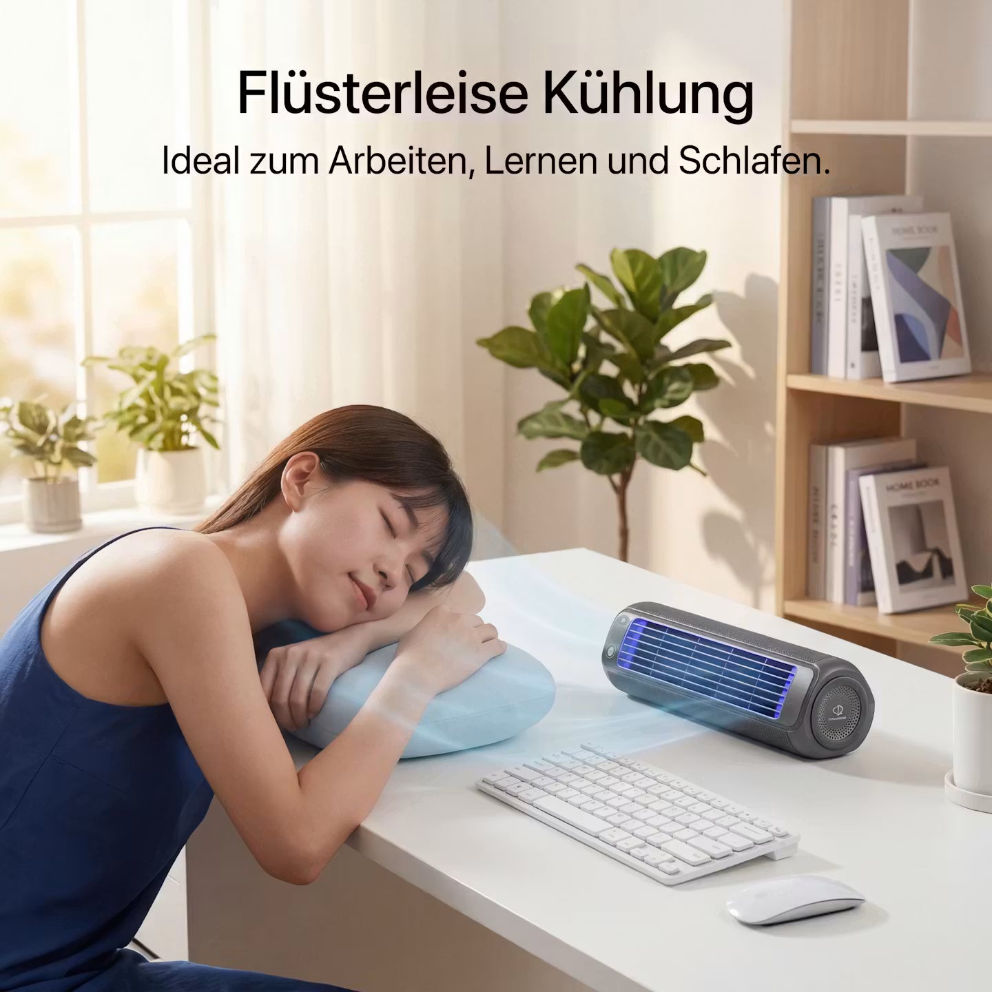 ECHOORIA AirFlow Pro™ – Cordless Wall Fan