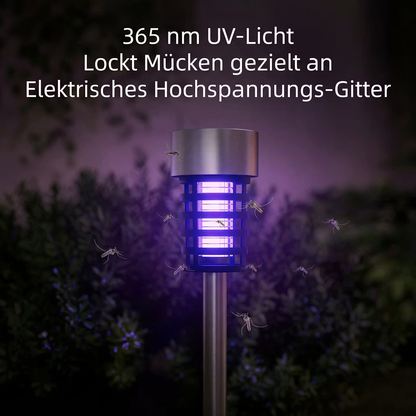 Solar-Powered Mosquito Trap for the Garden & Patio