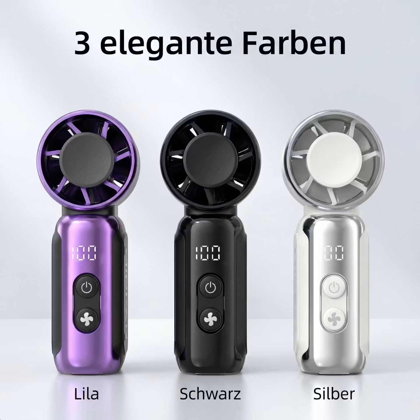 ECHOORIA FrostFlow™ – Handheld Fan with Ice Cooling