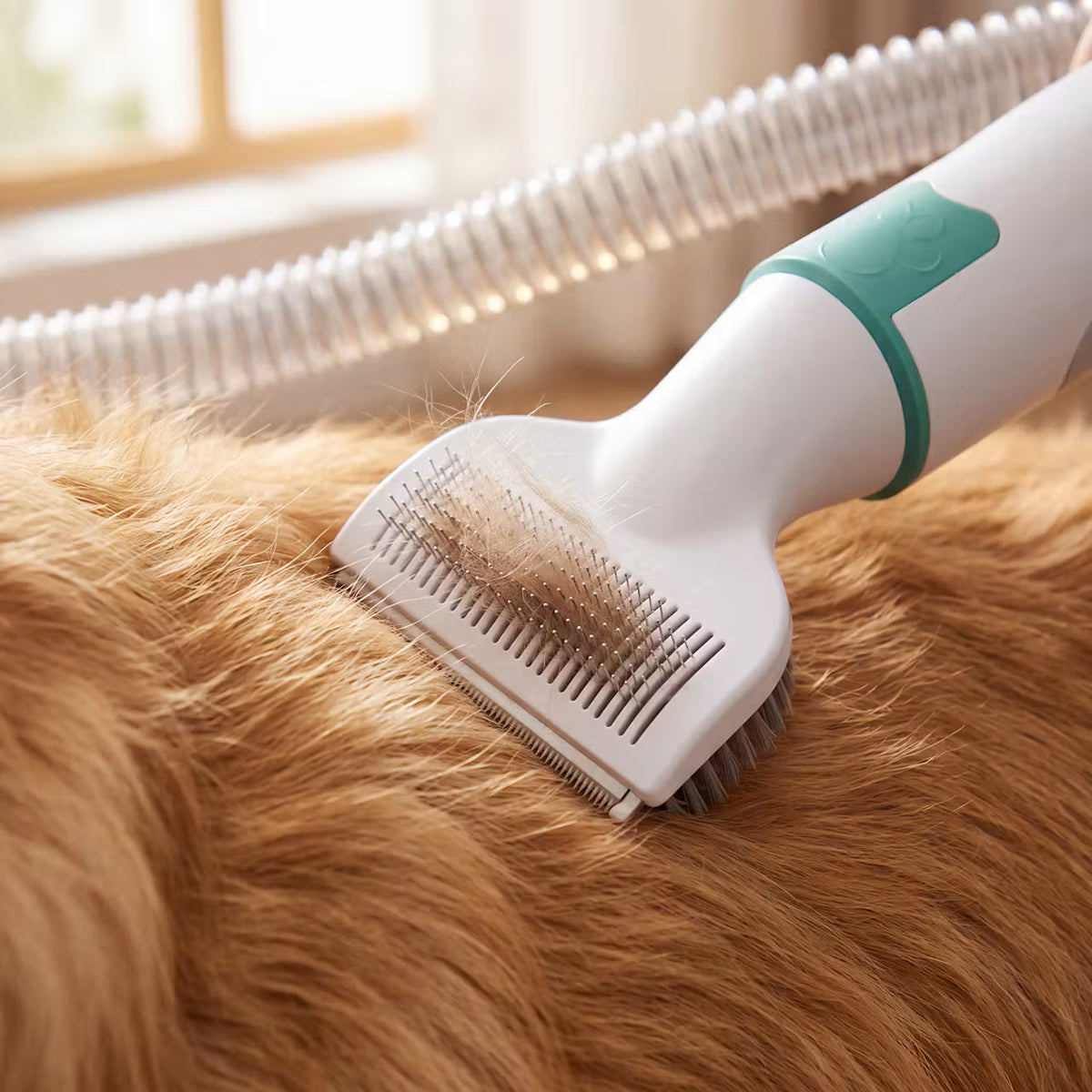 7-in-1 – Tierhaar-Pflegeset mit Sauger