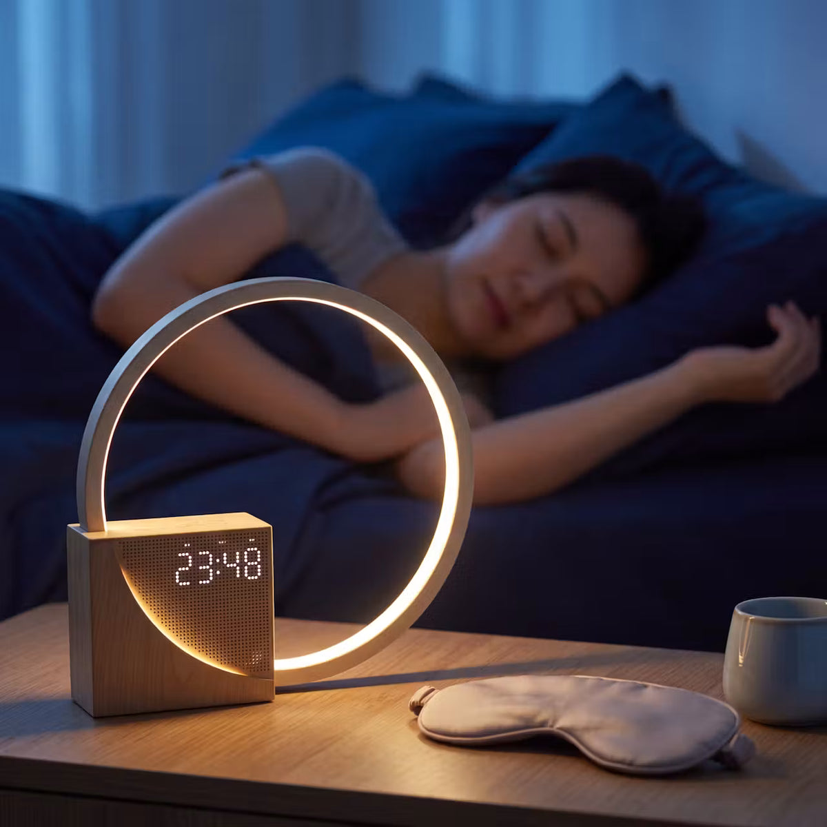 Sonnenaufgangswecker mit 20 Beruhigungsklängen