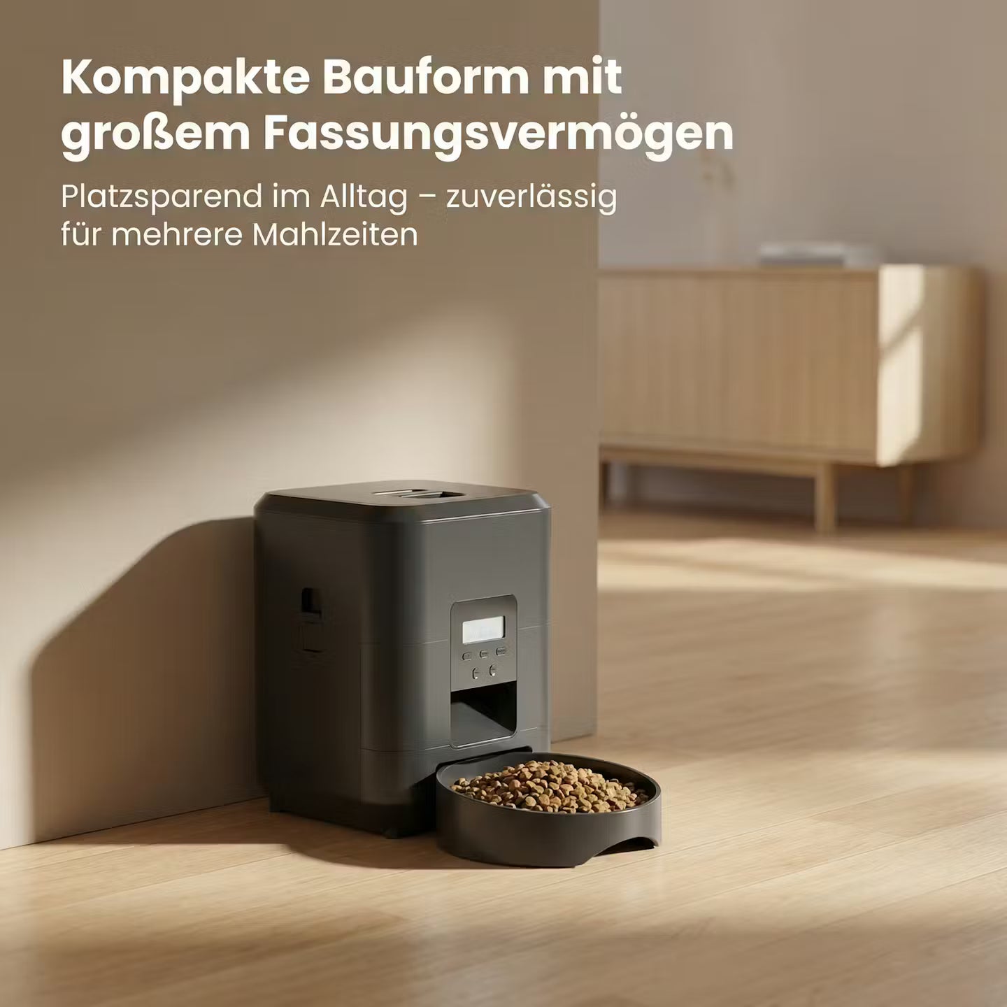 Smart automatic feeder with app control