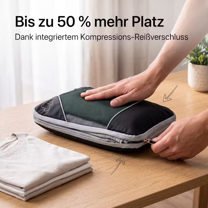 ECHOORIA PackPro | Suitcase Organizer with Compression