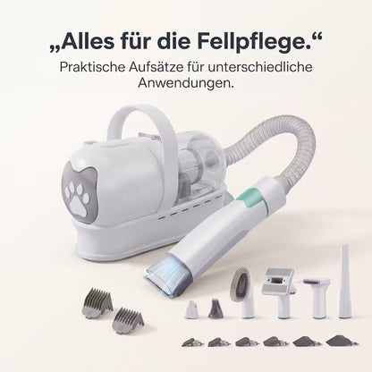 7-in-1 – Tierhaar-Pflegeset mit Sauger