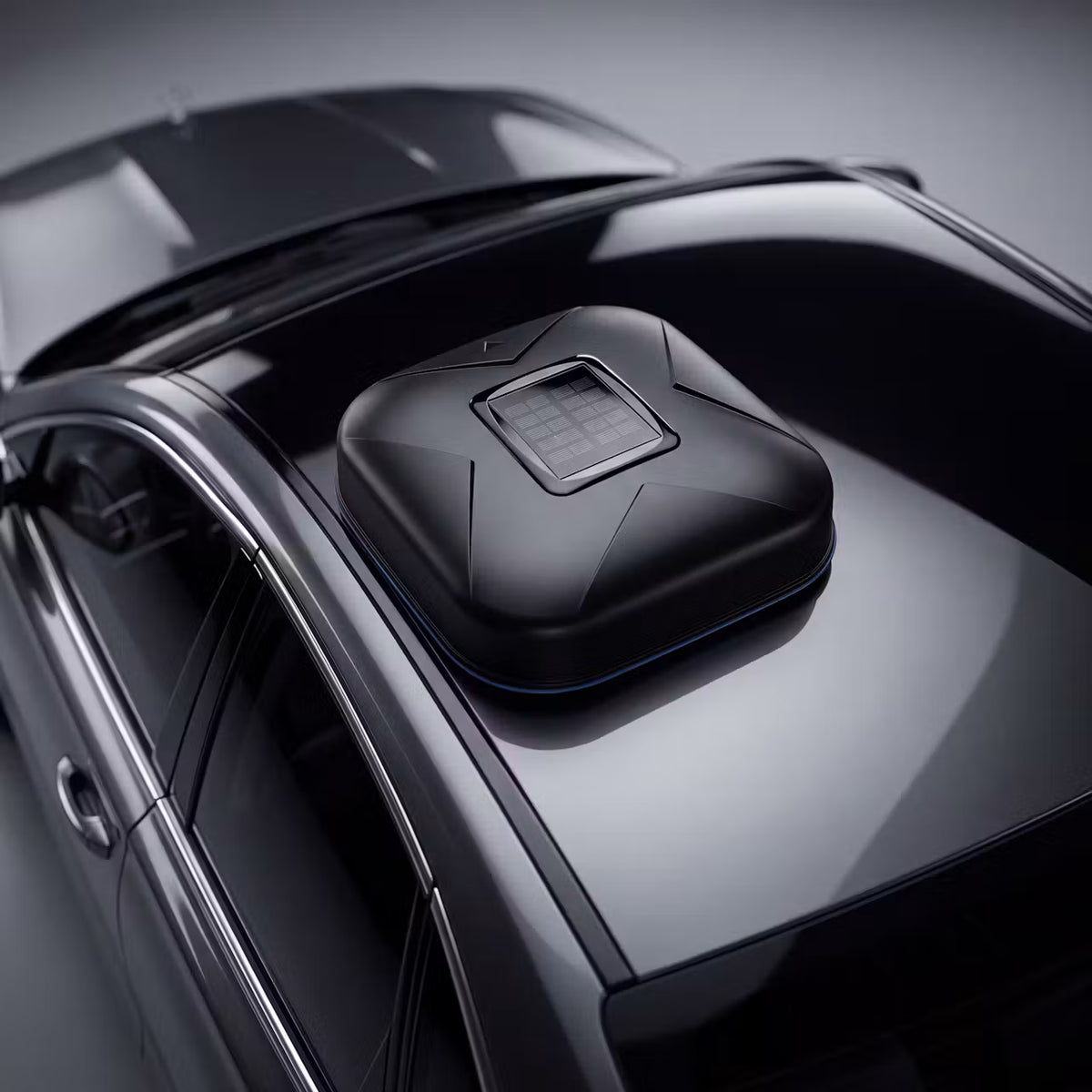 Solarbetriebene, vollautomatische Smart-Autoabdeckung