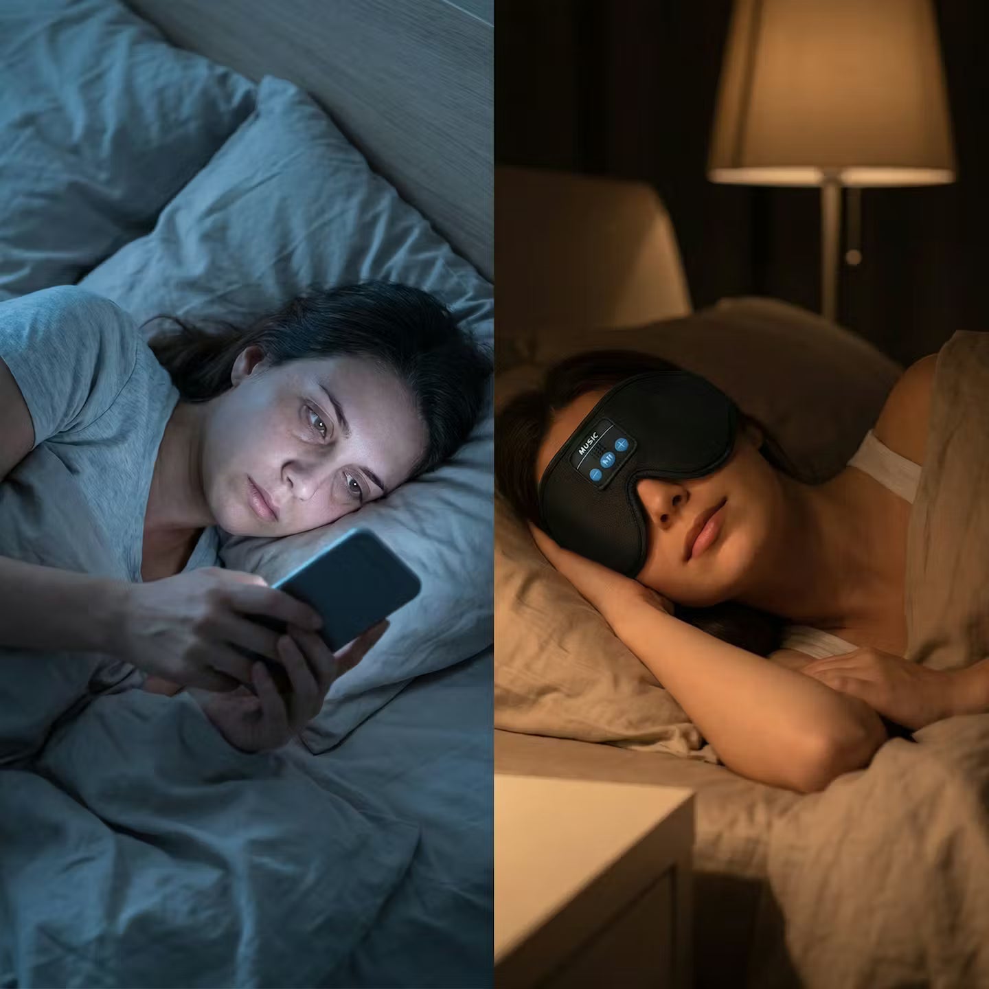 SleepSound™ Sleep Mask with Bluetooth Audio