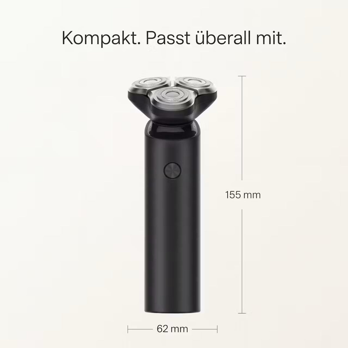 Elektrorasierer mit 3 Schwimmklingen